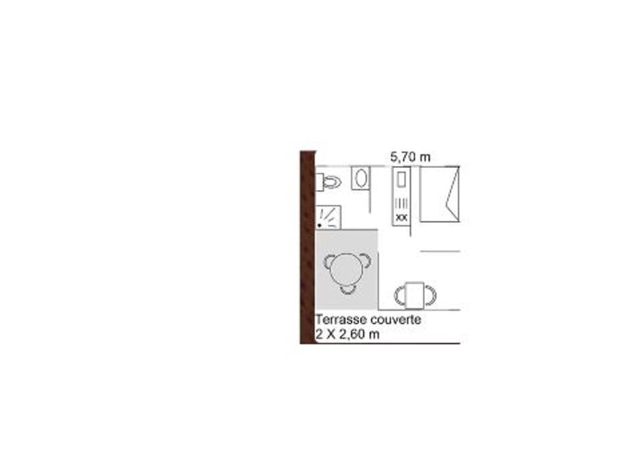 Bungalow 2 personnes - Bungalow Duo 20m² 7