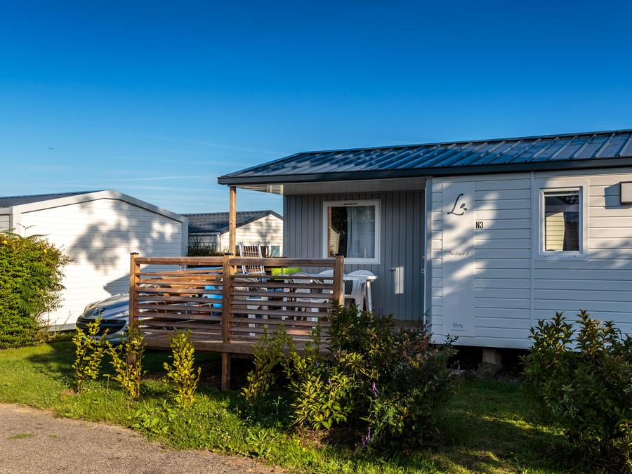 Mobilhome 5 personnes - Confort 2 chambres - Terrasse semi couverte 1