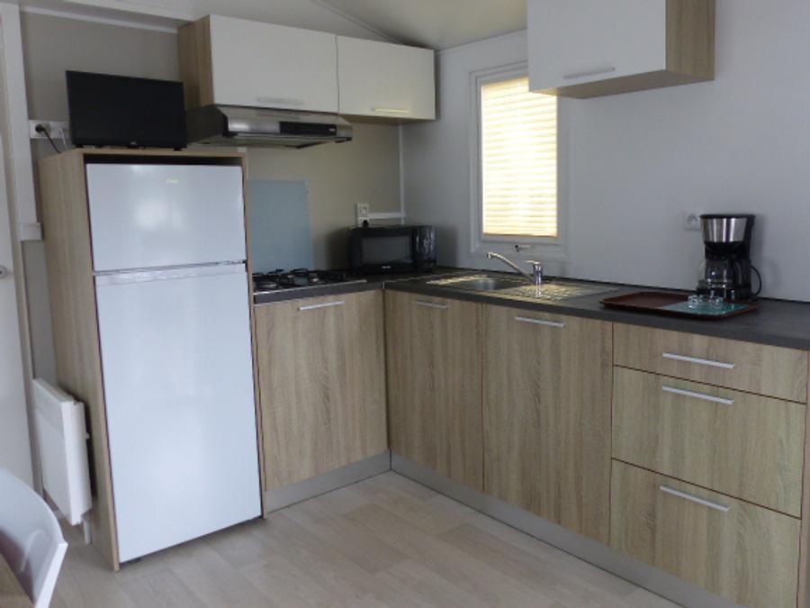 Mobilhome 5 personnes - Confort 2 chambres - Terrasse semi couverte 5