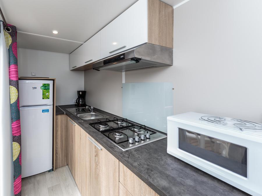 Mobilhome 6 personnes - Confort 3 chambres - Terrasse 2