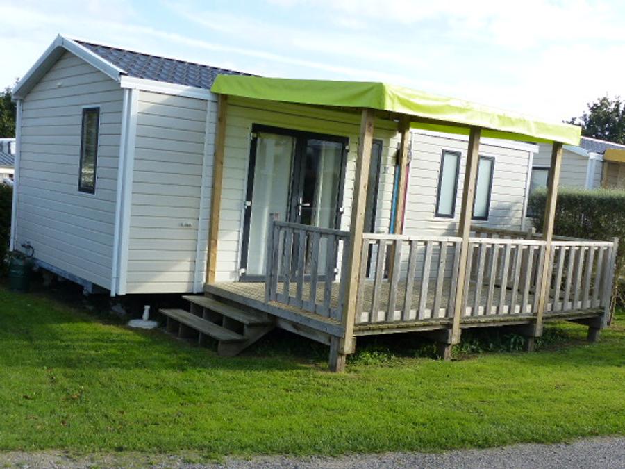 Mobilhome 4 personnes - Confort 2 chambres - Terrasse 4