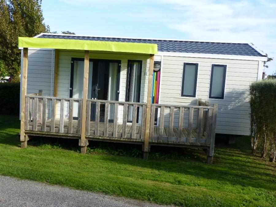 Mobilhome 5 personnes - Confort 2 chambres - Terrasse 8