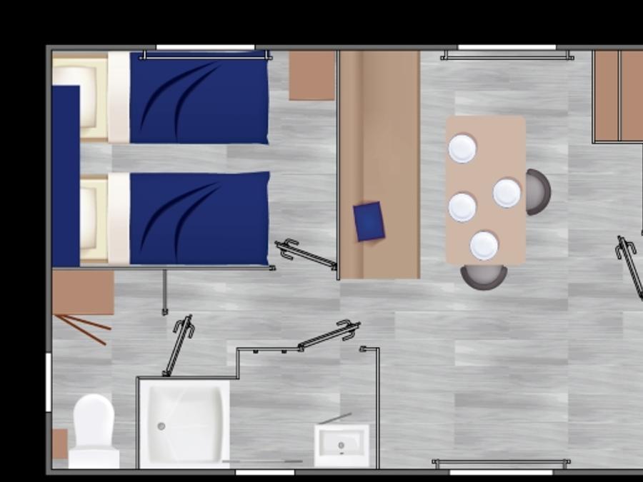 Mobilhome 4 personnes - Declick 4