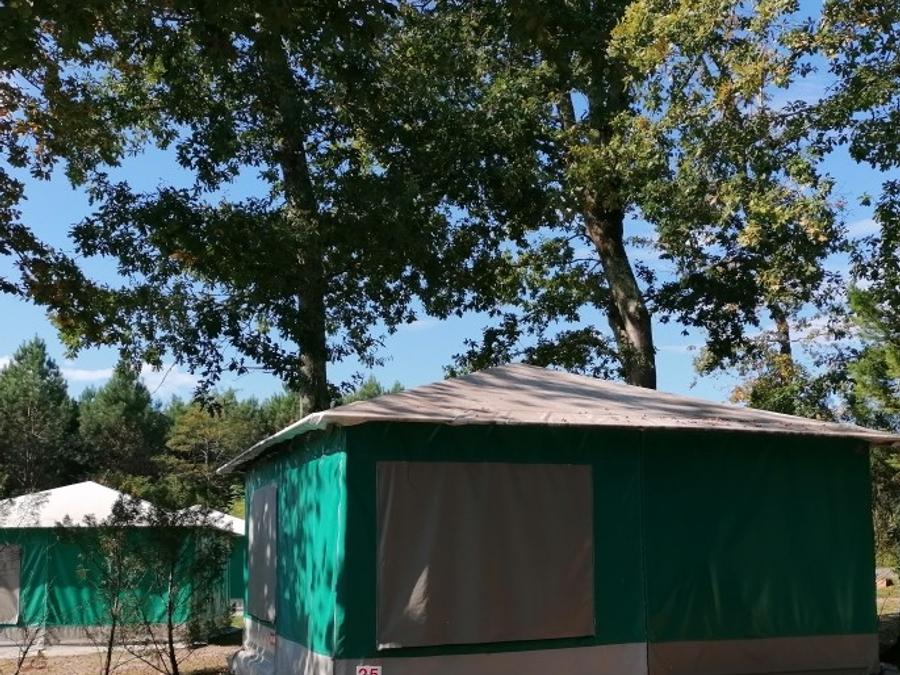 Bungalow toilé 4 personnes - Caraïbes (sans sanitaires) 0