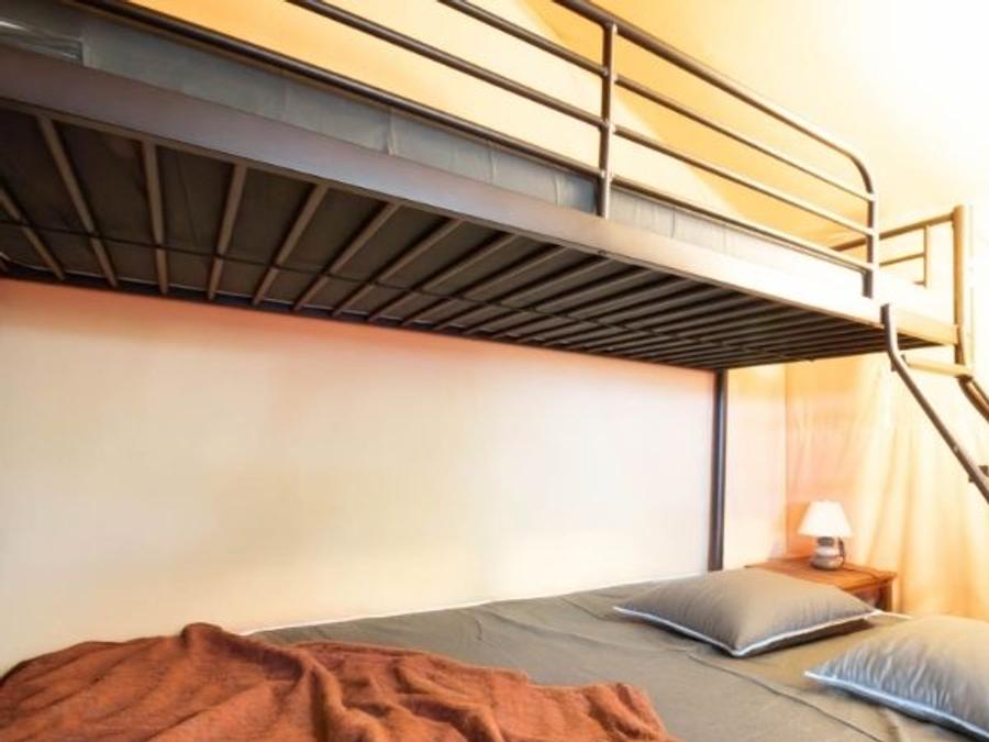 Tente en toile et en bois 4 personnes - Lodge STERNE 4
