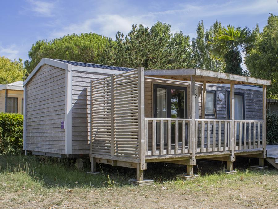 Mobilhome 4 personnes - Mobile-home PREMIUM HOBEREAU 4 personnes 5