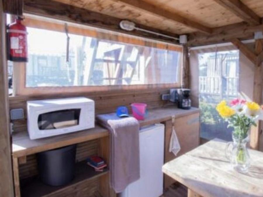 Tente en toile et en bois 2 personnes - Lodge ECHASSE 2 personnes 4