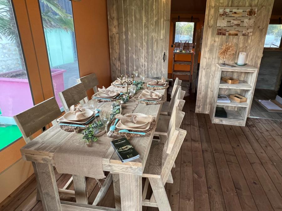 Tente en toile et en bois 5 personnes - Luxury Lodge 5