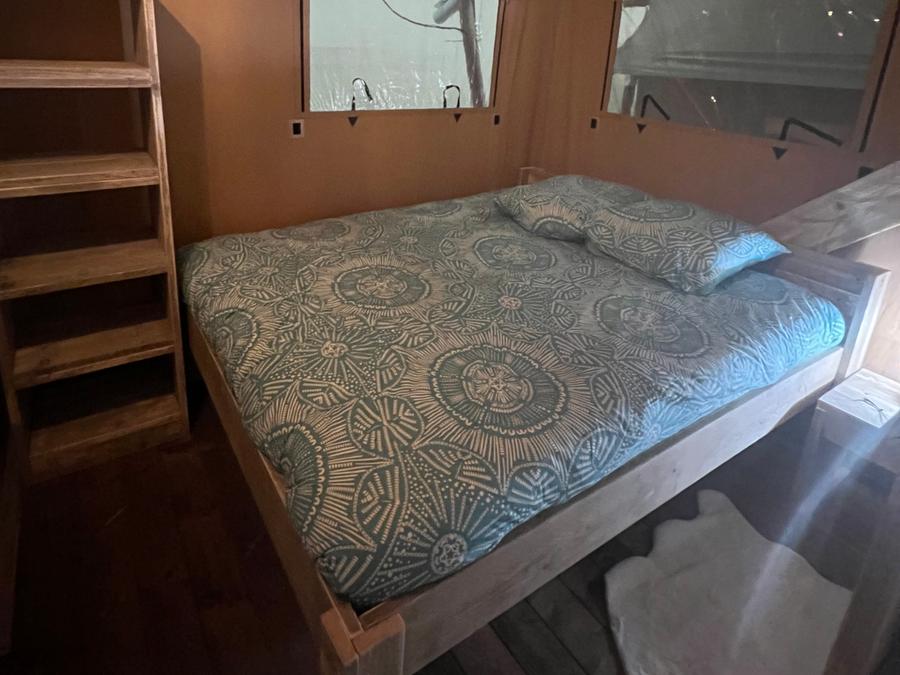 Tente en toile et en bois 5 personnes - Luxury Lodge 11