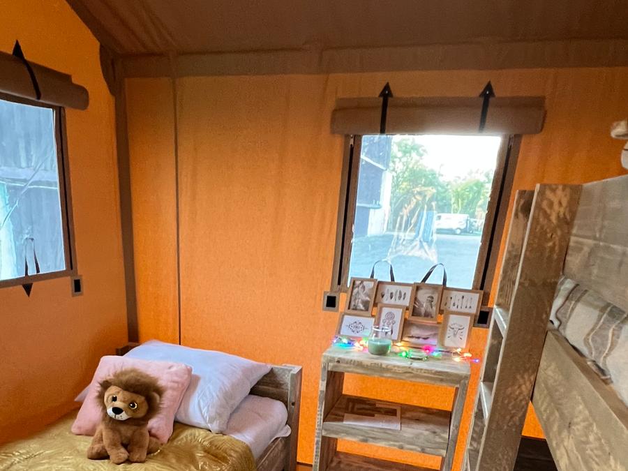 Tente en toile et en bois 5 personnes - Luxury Lodge 6