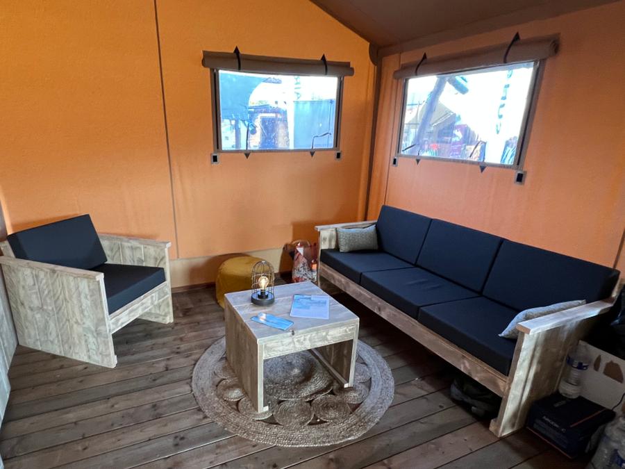 Tente en toile et en bois 5 personnes - Luxury Lodge 8