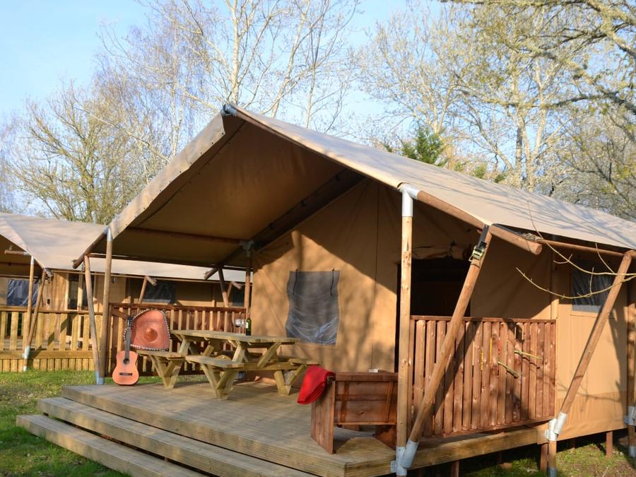 Tente en toile et en bois 5 personnes - Lodge Woody 38 5