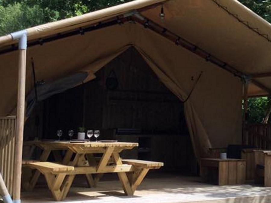 Tente en toile et en bois 2 personnes - Lodge Woody 27 3
