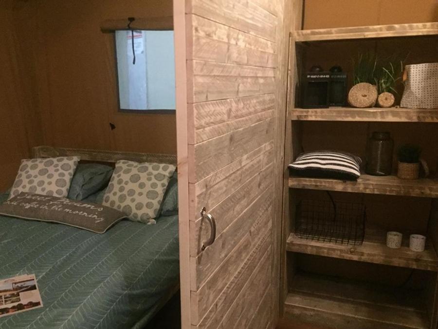 Tente en toile et en bois 4 personnes - Lodge Woody 27 6