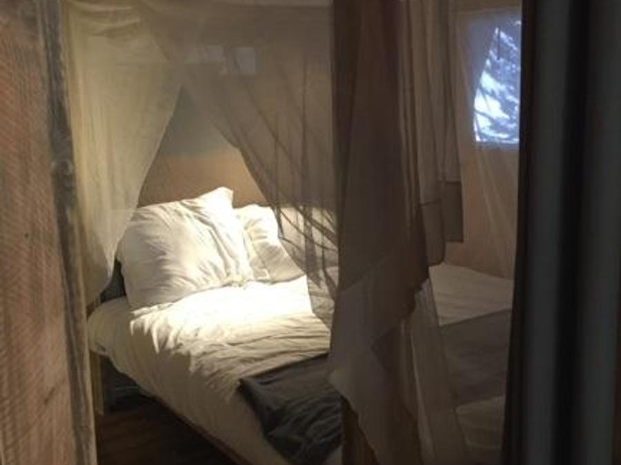 Tente en toile et en bois 4 personnes - Lodge Woody 27 15