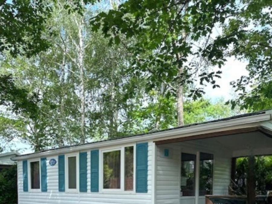 Mobilhome 6 personnes - Mobil-home Standard Eden 27m² 2 chambres + terrasse couverte 10m² - TV 4/6 pers 0
