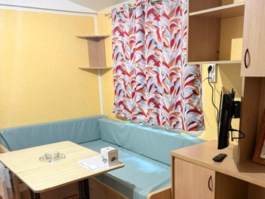 Mobilhome 3 personnes - Mobil-home Standard 23.4m² 2 chambres + terrasse couverte 10m² - TV 1/3 pers 3