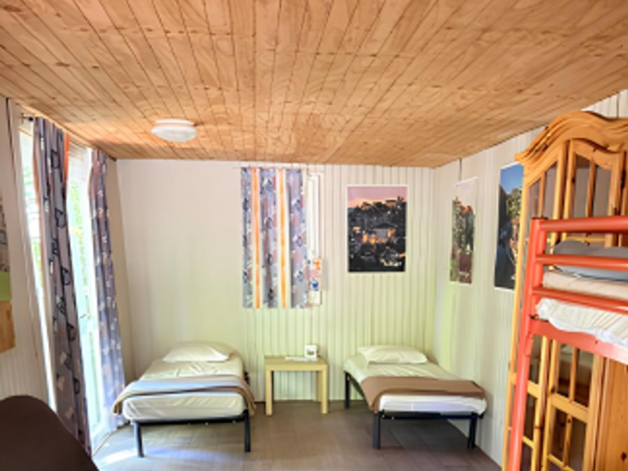 Chalet 4 personnes - Chalet prêt à camper 27 m² 4 pers 1