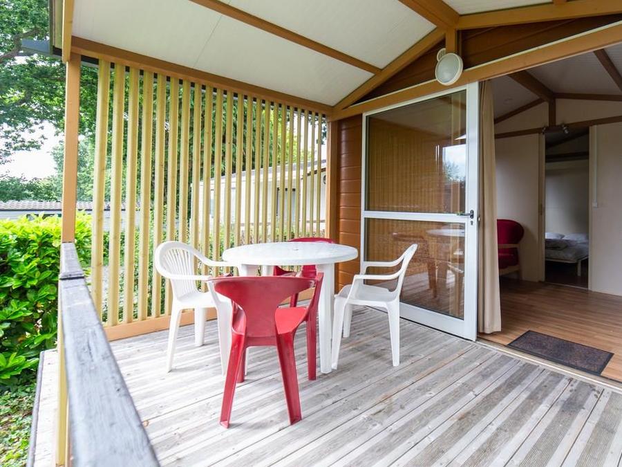 Chalet 2 personnes - Chalet TRIANON - 20m² - 1 chambre - Terrasse couverte 1