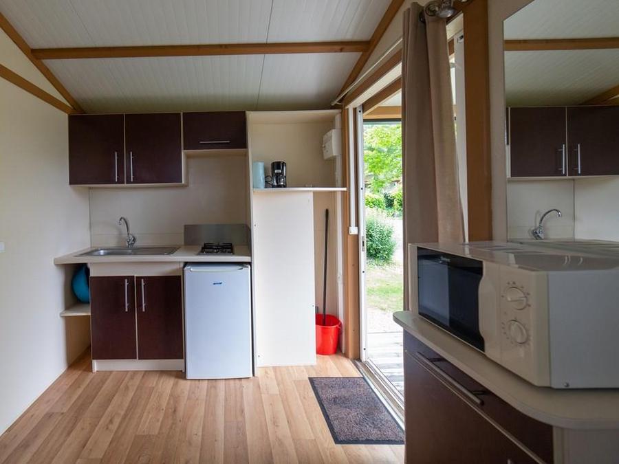 Chalet 2 personnes - Chalet TRIANON - 20m² - 1 chambre - Terrasse couverte 2