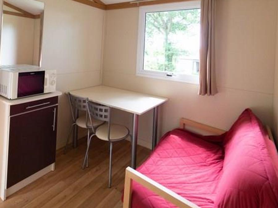 Chalet 2 personnes - Chalet TRIANON - 20m² - 1 chambre - Terrasse couverte 3