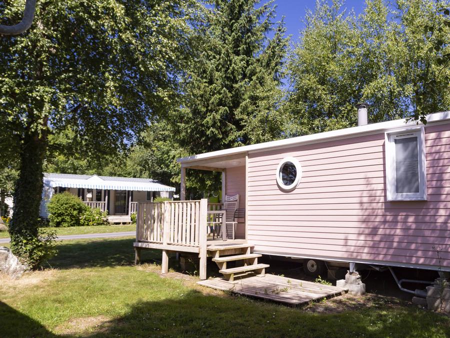 Mobilhome 4 personnes - Mobil-home Standard 26m² - 2 chambres - terrasse semi-couverte - TV 4 pers. 1
