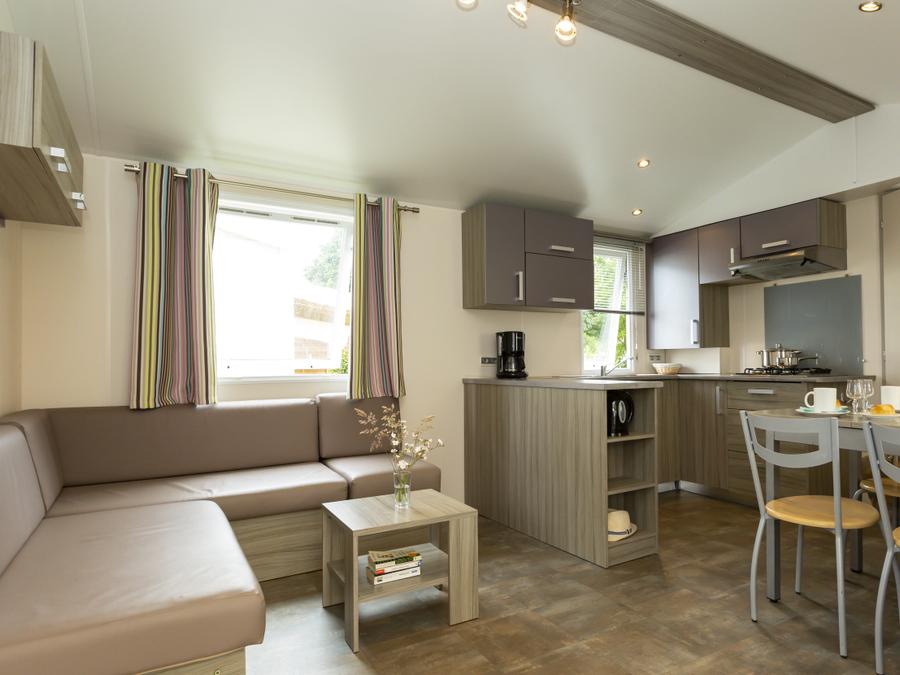 Mobilhome 6 personnes - Mobil-home Standard 39m² - 3 chambres - Terrasse - TV 6 pers. 2
