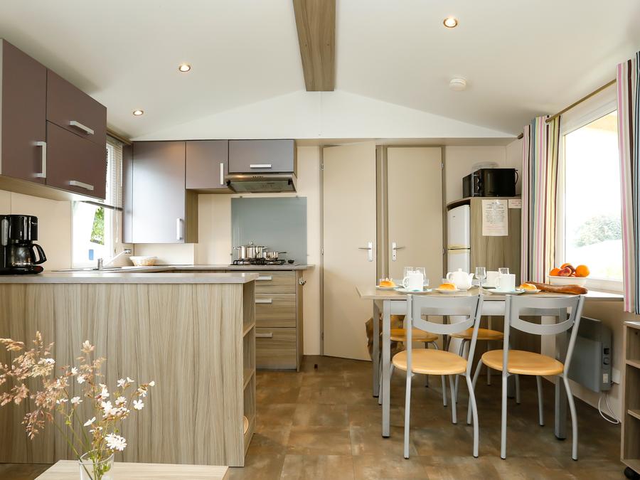 Mobilhome 6 personnes - Mobil-home Standard 39m² - 3 chambres - Terrasse - TV 6 pers. 1