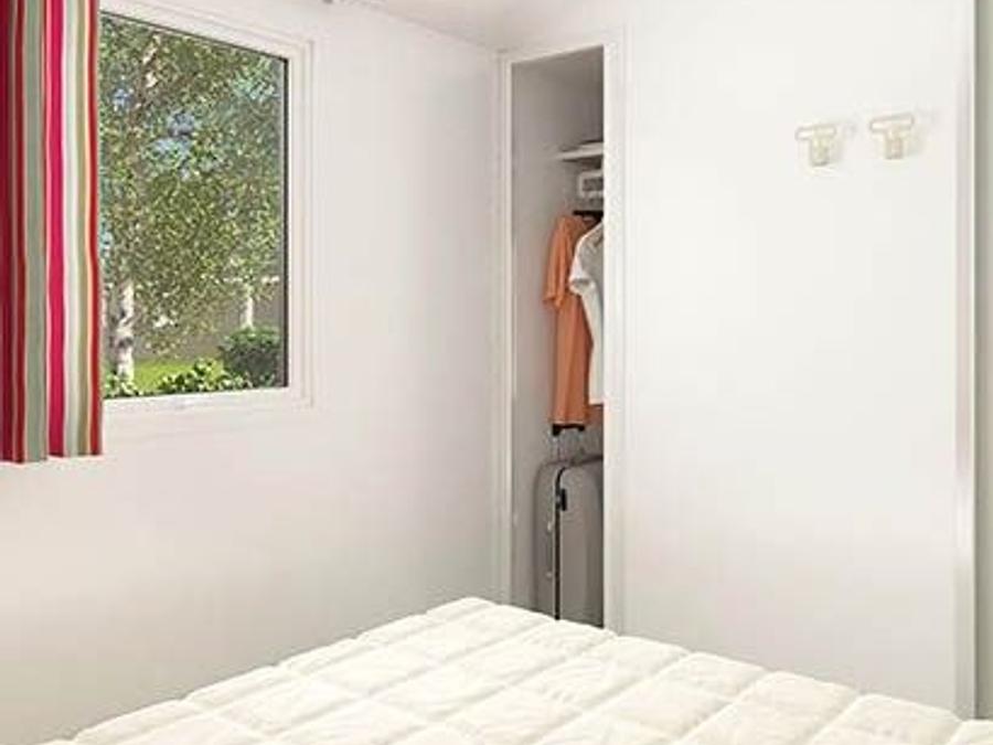 Mobilhome 6 personnes - Mobilhome ARCHIPEL Premium 30m² - 3 chambres / terrasse couverte + TV + LV + Draps 6 pers 4