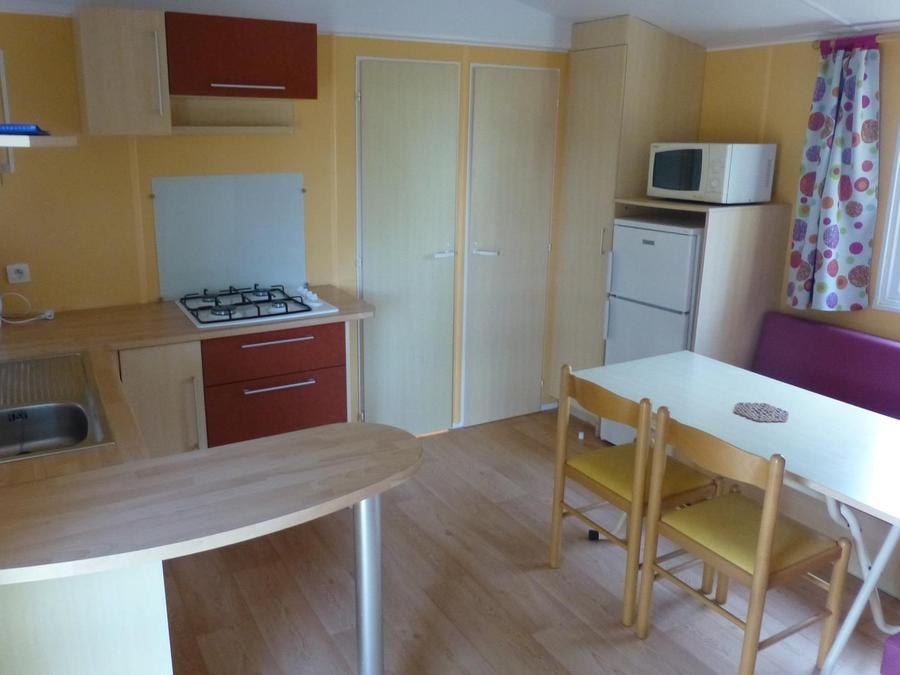 Mobilhome 4 personnes - Mobilhome CELTIQUE Standard 27m² - 2 chambres / terrasse + TV 4 pers 6