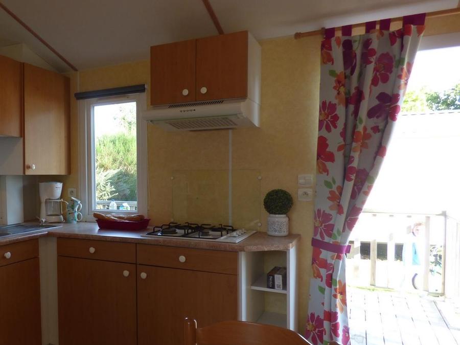 Mobilhome 4 personnes - Mobilhome CELTIQUE Standard 27m² - 2 chambres / terrasse + TV 4 pers 5