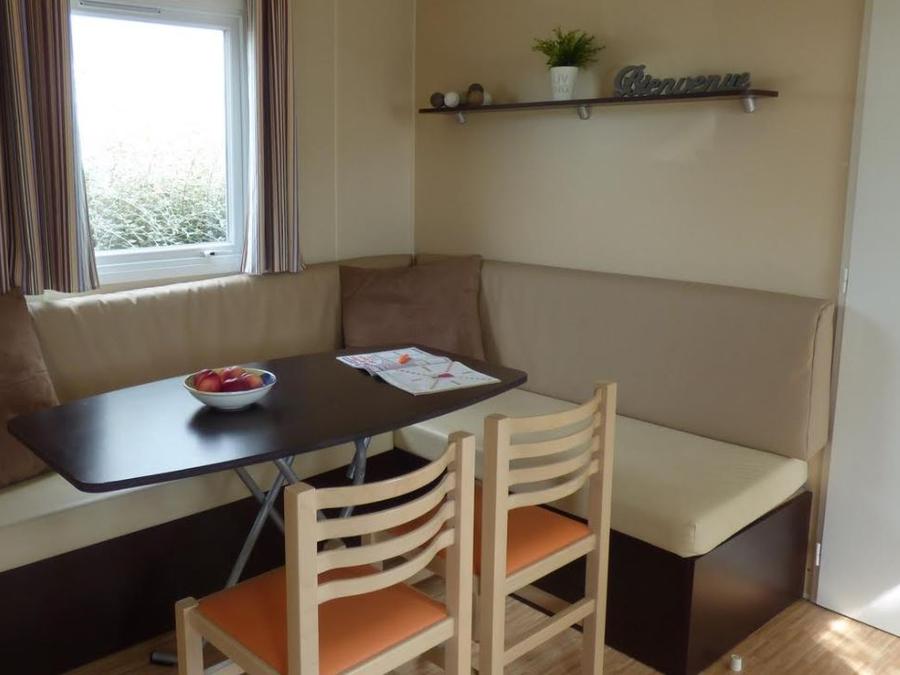 Mobilhome 4 personnes - Mobilhome CELTIQUE Standard 27m² - 2 chambres / terrasse + TV 4 pers 1