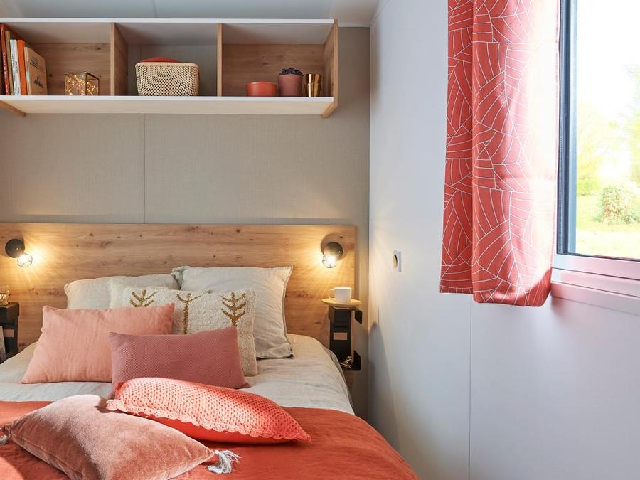 Mobilhome 4 personnes - Mobilhome EVASION Confort 27m² - 2 chambres / Terrasse couverte + TV 4 pers 9