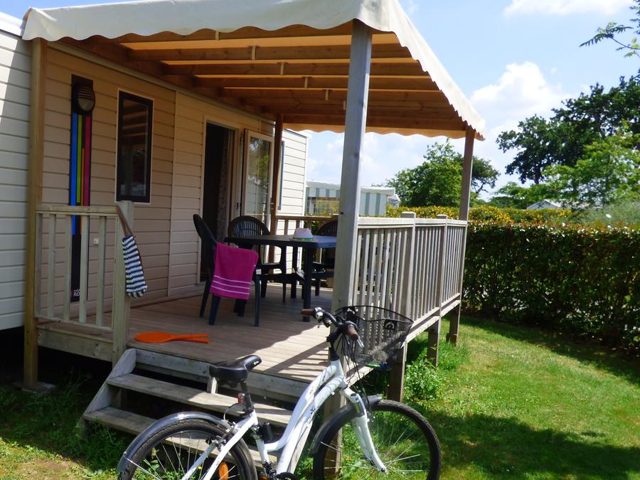 Mobilhome 4 personnes - Mobilhome EVASION Confort 27m² - 2 chambres / Terrasse couverte + TV 4 pers 10