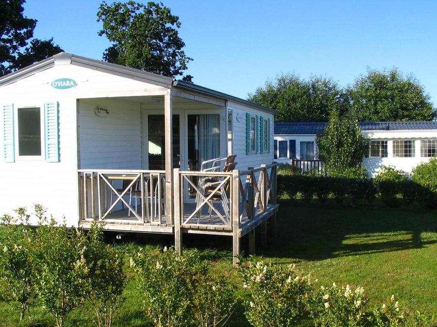 Mobilhome 4 personnes - Mobilhome IROISE Standard 25.5m² - 2 chambres / terrasse intégrée semi-couverte + TV 4 pers 1