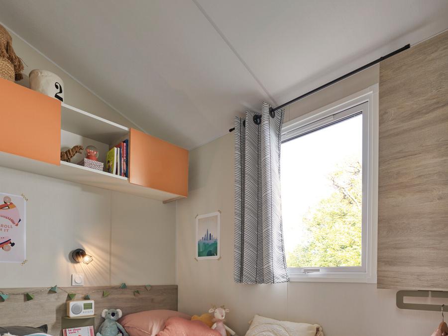 Mobilhome 4 personnes - MARIN Confort 27 m² - 2 chambres / terrasse couverte + TV 6