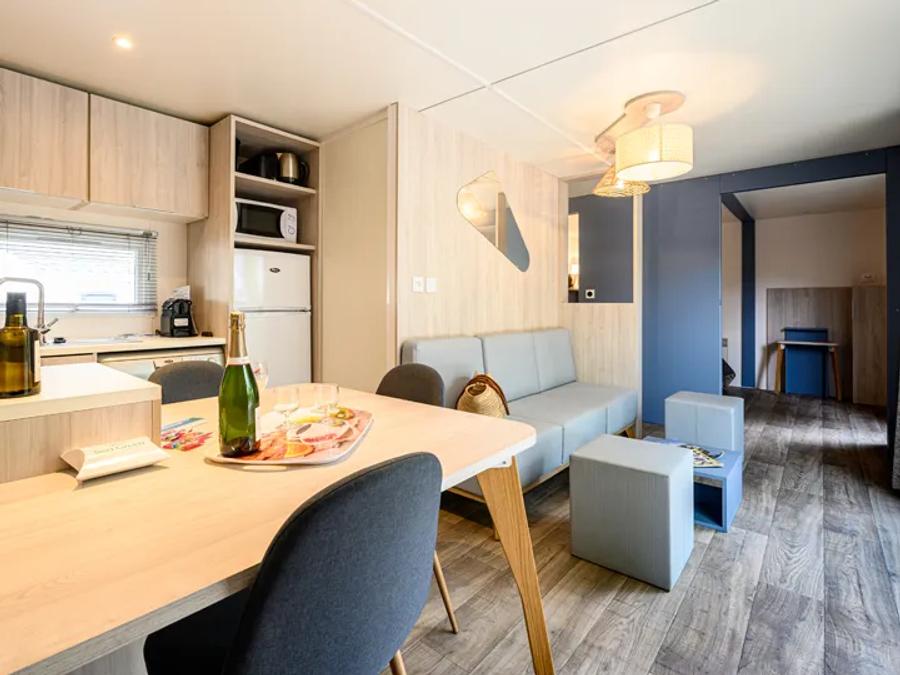 Mobilhome 4 personnes - Cottage Luxe 2 chambres 2 salles de bain 1