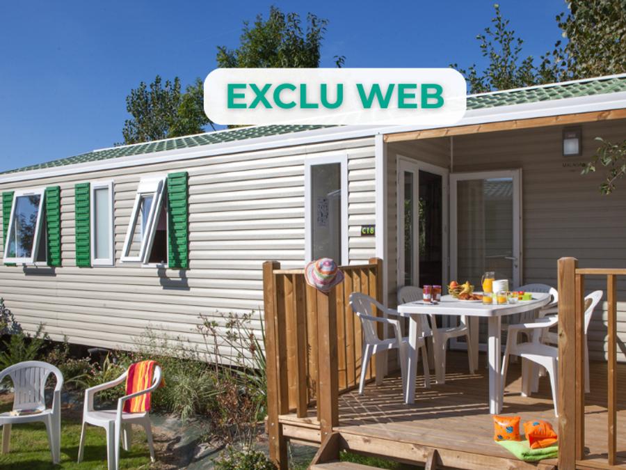 Mobilhome 6 personnes - Cottage Confort 3 chambres 6 pers 3