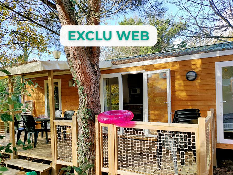 Mobilhome 8 personnes - Cottage Confort 4 chambres 2 salles de bains 0
