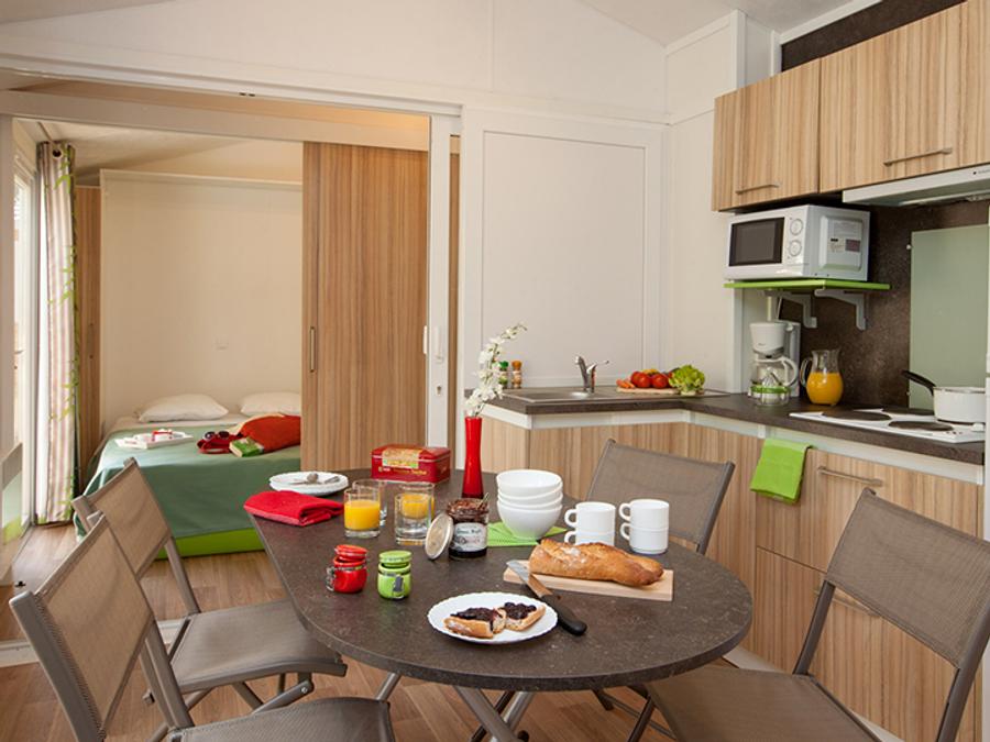 Mobilhome 8 personnes - Cottage Confort 4 chambres 2 salles de bains 1