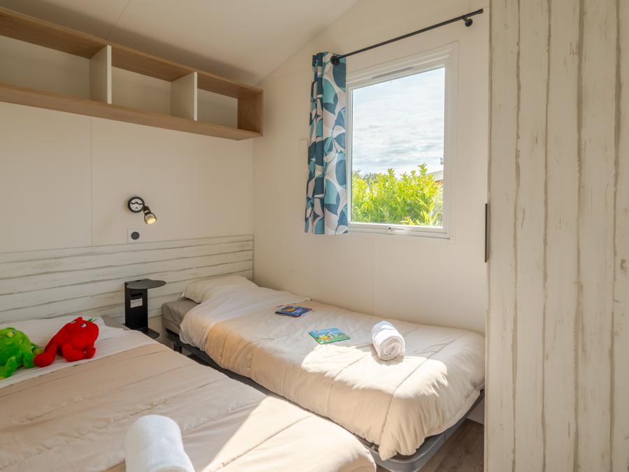 Mobilhome 4 personnes - Cottage Prestige 2 chambres 4 pers 8