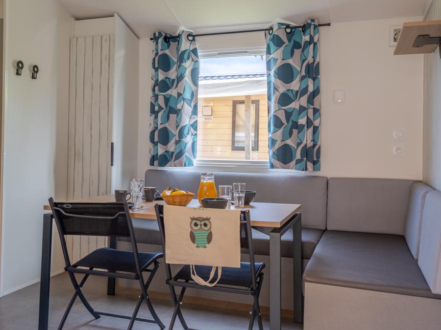 Mobilhome 4 personnes - Cottage Prestige 2 chambres 4 pers 5