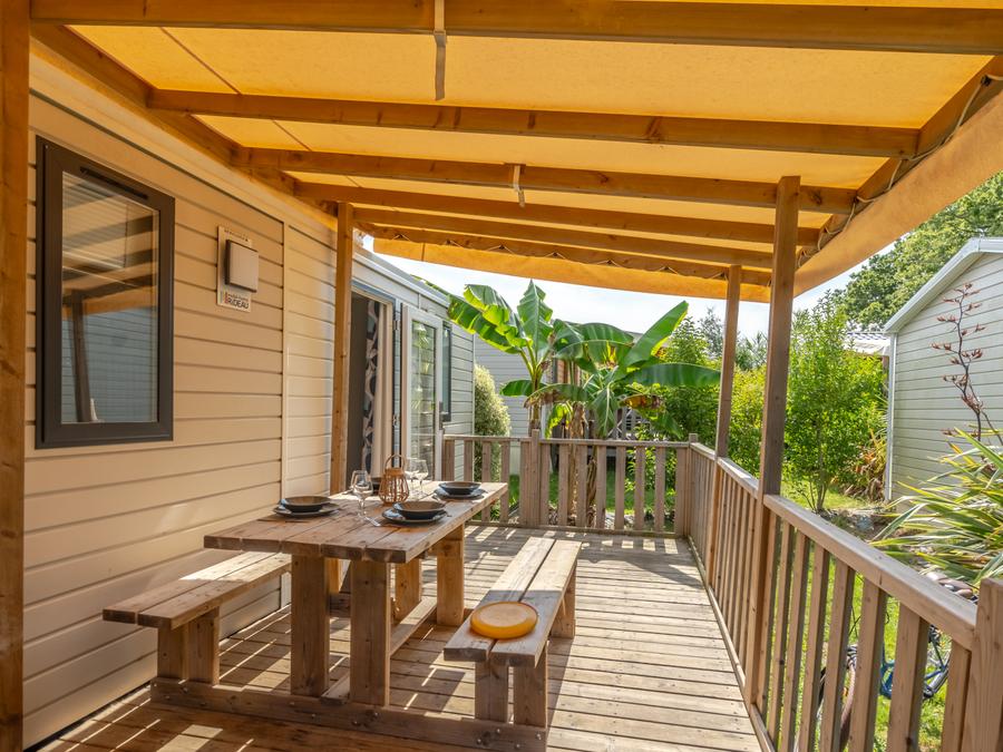 Mobilhome 6 personnes - Cottage Prestige 3 chambres 6 pers 6