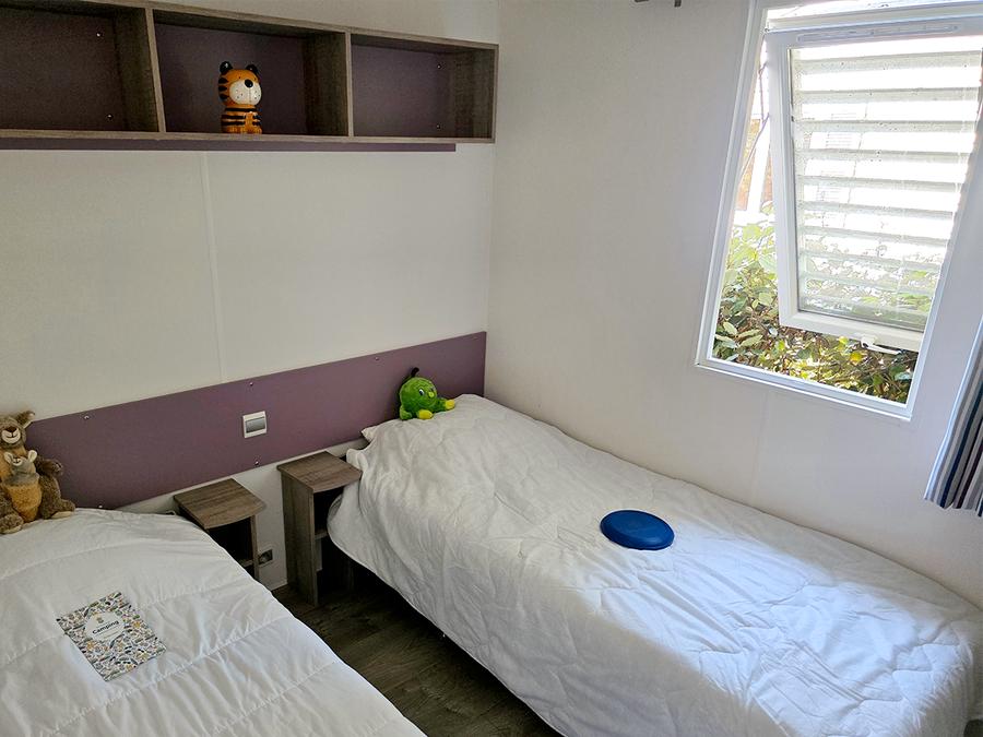 Mobilhome 4 personnes - Sunêlia Confort 2 chambres 2 salles de bain 6