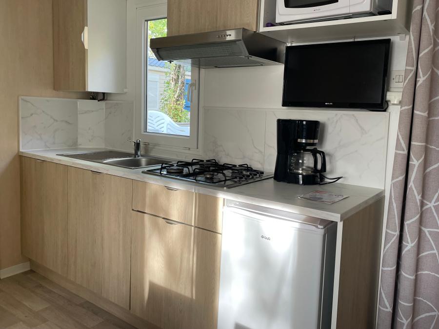 Mobilhome 4 personnes - Family - 25m² - 2 chambres - terrasse couverte 6
