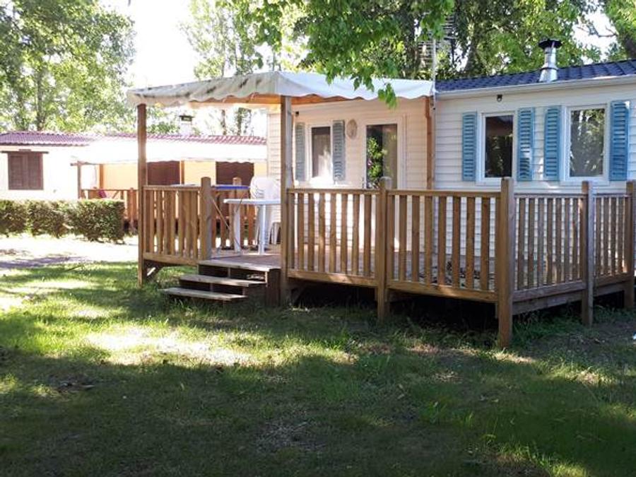 Mobilhome 4 personnes - Family - 25m² - 2 chambres - terrasse couverte 0