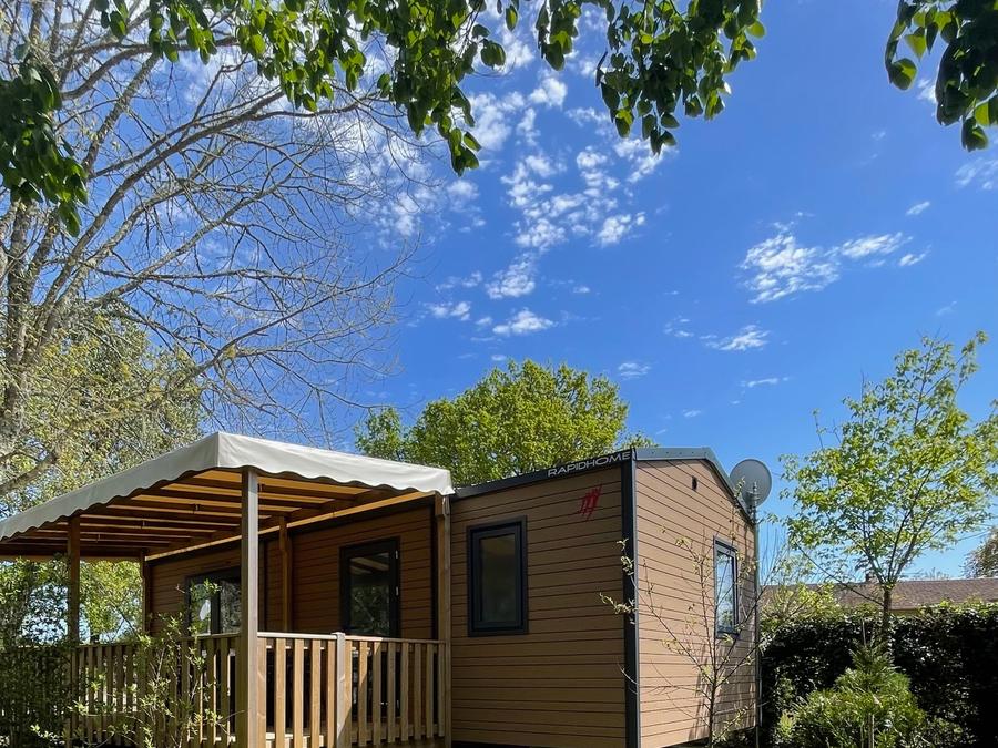 Mobilhome 4 personnes - Mobil home Premium 4 pers. - 30 m² - Climatisation - 2 chambres - terrasse couverte 5