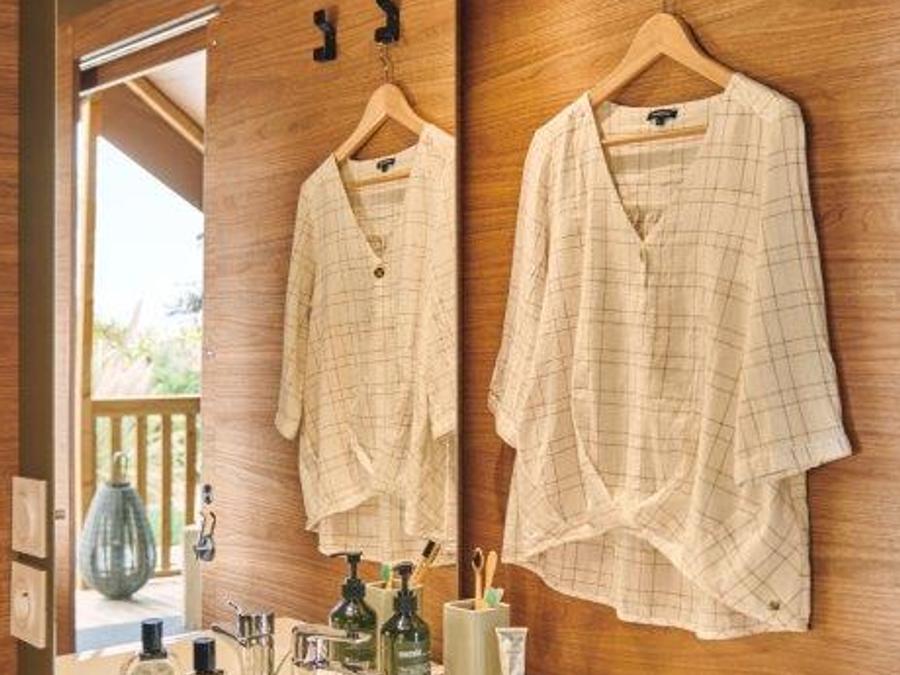 Tente en toile et en bois 5 personnes - Nouveauté 2026 ! ECOLODGE PREMIUM 4