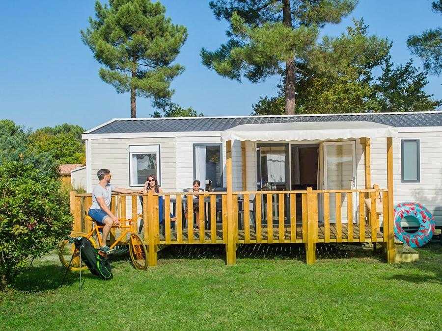 Mobilhome 4 personnes - Cottage Prestige 2 chambres 4 pers 0