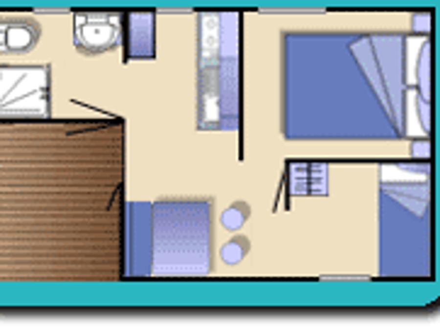 Chalet 4 personnes - ABEILLE 5